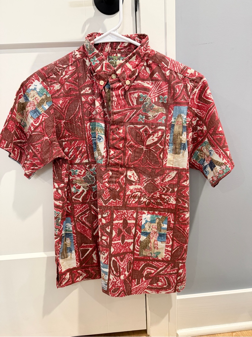 Mele Kalikimaka Christmas Button Up